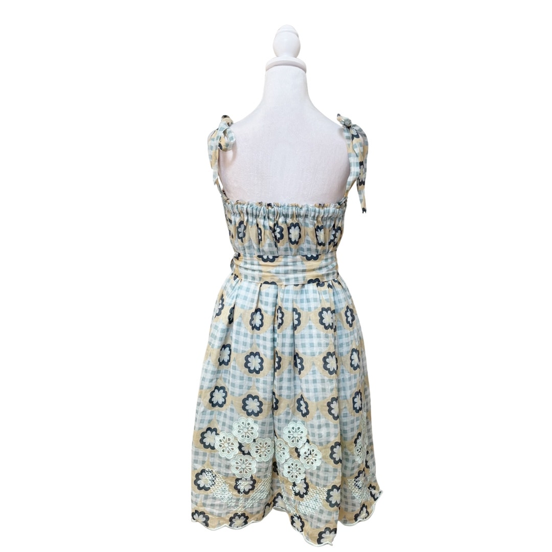 Innika Choo Cotton Mini Dress 2 Nwt Blue — image 6 of 8